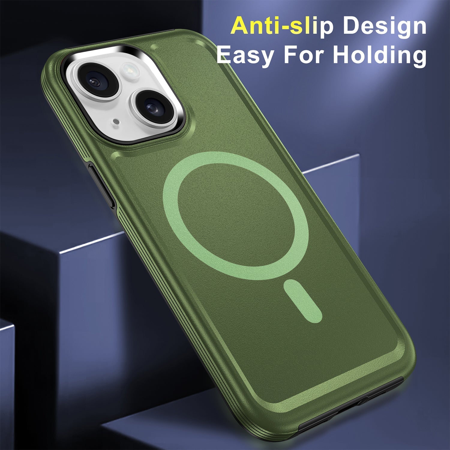 iPhone 13/14 Magnetic Attraction Heavy Duty Military Bumper Case