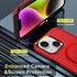 iPhone 13 Mini Magnetic Attraction Heavy Duty Military Bumper Case