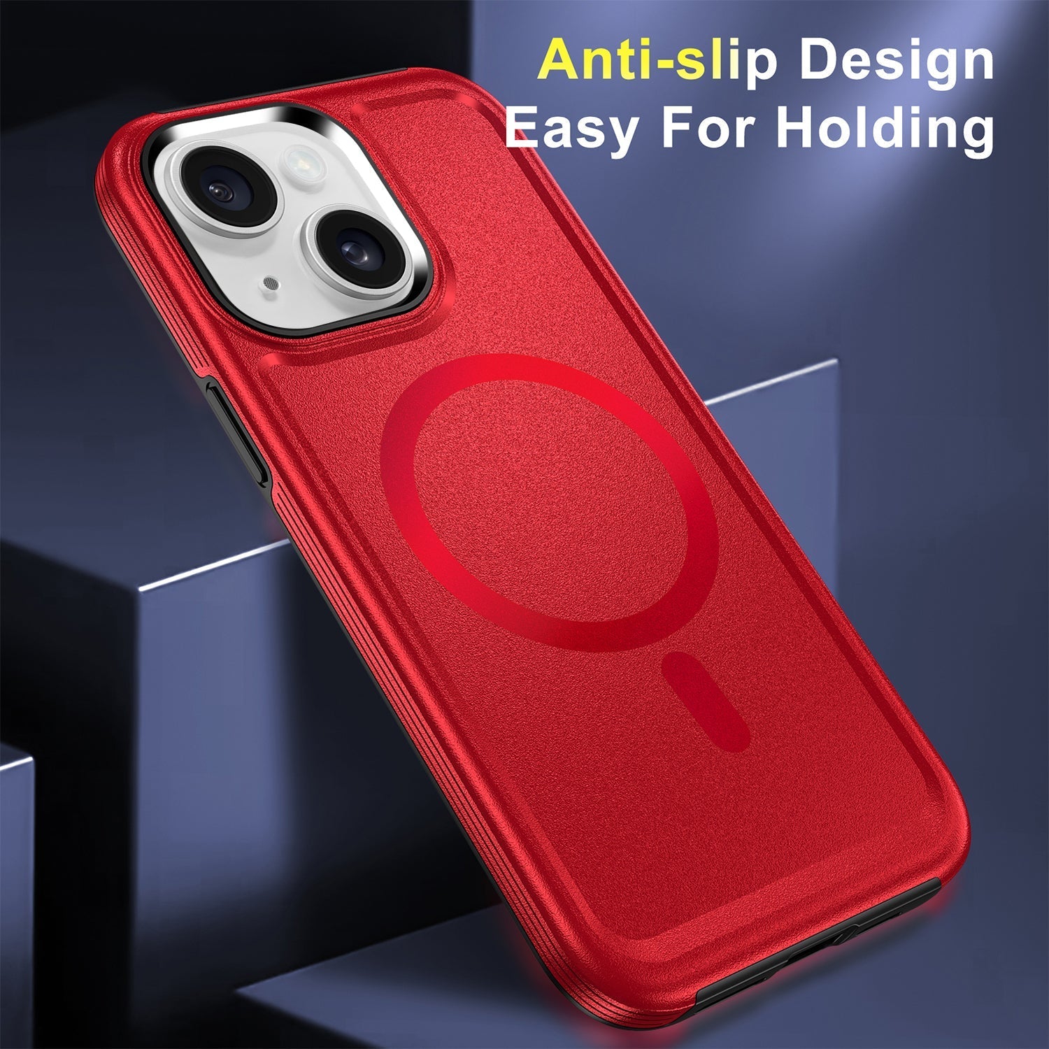 iPhone 13 Mini Magnetic Attraction Heavy Duty Military Bumper Case