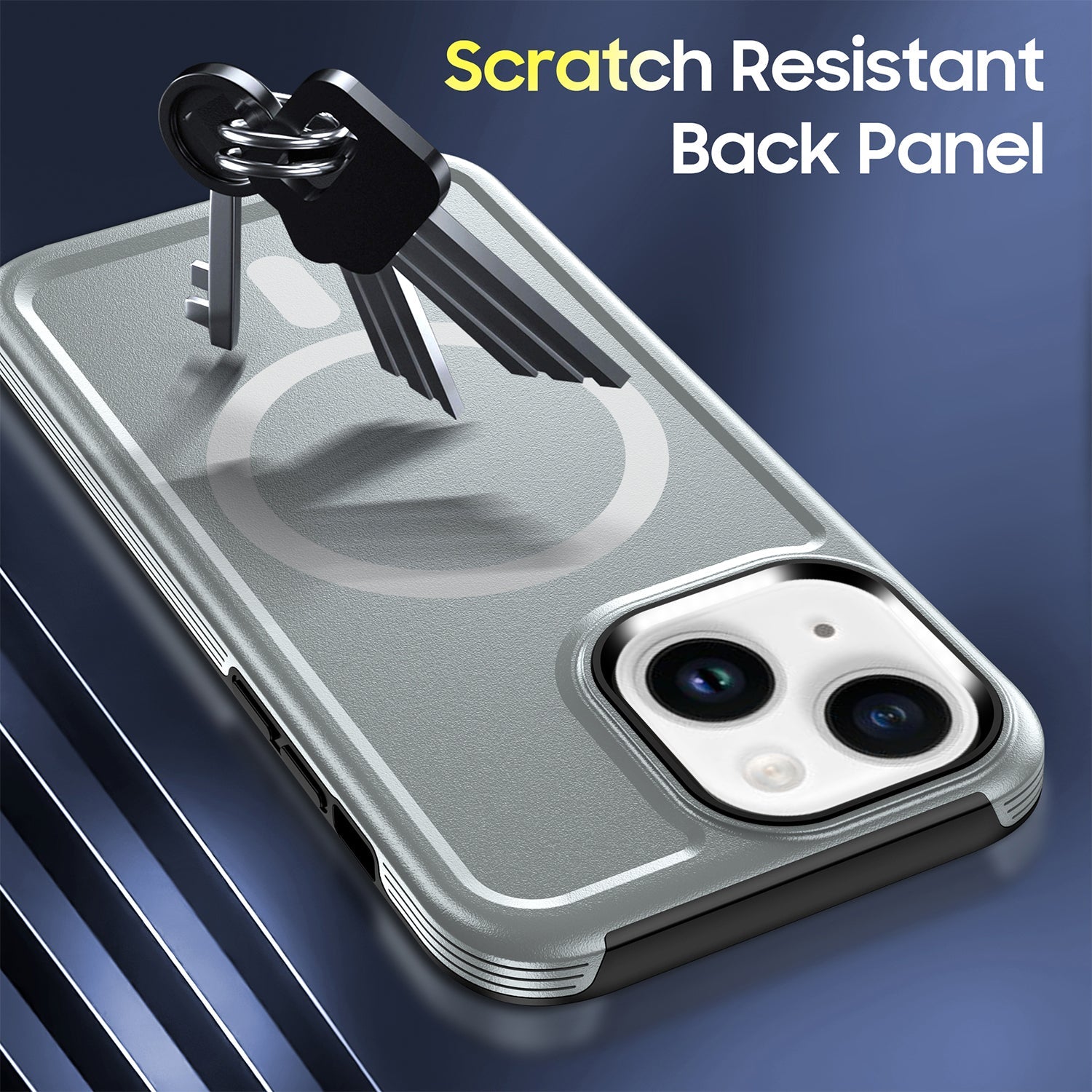 iPhone 13/14 Magnetic Attraction Heavy Duty Military Bumper Case