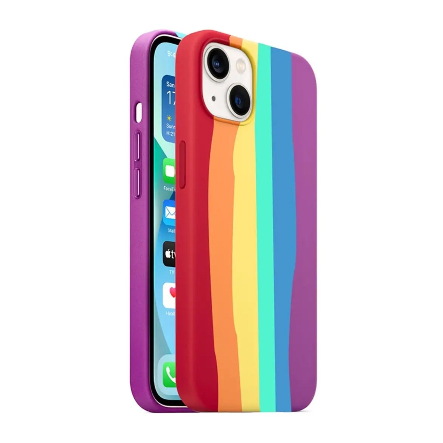 iPhone 13 Colorful Silicone Case