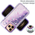 iPhone 14 Pro Max Transparent Floating Glitter Heavy Duty Case