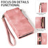 iPhone 13 Pro Max Retro Premium Flip Leather Cover with 9 Card Holder & Zipper Cash Pocket & Wrist Strap