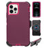 iPhone 13 Pro Max(6.7") Full Protection Heavy Duty Case  with Kickstand Belt Clip