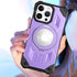 iPhone 13 Pro Max Armored Magnetic Suction Bracket Case