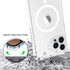 Magnetic Clear TPU Hard Magsafe Case For iPhone 13 Pro Max (6.7") Support Wireless Charging