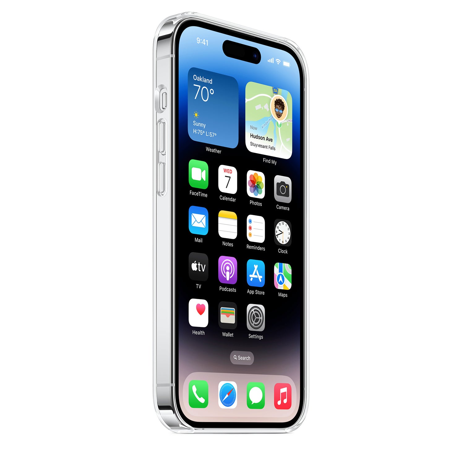 Magnetic Clear TPU Hard Magsafe Case For iPhone 13 Pro Max (6.7") Support Wireless Charging