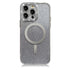 iPhone 15 Pro Max Gradient Glitter Diamond Luxury Plating Magnetic Attraction Wireless Charging With Camera Protector Back Cover Case