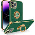 iPhone 13 Pro Fashion Ring Magnetic GPS car mount Phone Holder Case