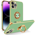 iPhone 13 Pro Fashion Ring Magnetic GPS car mount Phone Holder Case