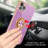 iPhone 13 Pro Fashion Ring Magnetic GPS car mount Phone Holder Case