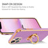 iPhone 13 Pro Fashion Ring Magnetic GPS car mount Phone Holder Case