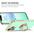 iPhone 13 Pro Fashion Ring Magnetic GPS car mount Phone Holder Case