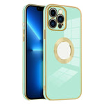 iPhone 13 Pro Electroplated logo hollow out color case