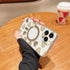 iPhone 13 Pro Love Transparent Fall Prevention Magnetic Suction Case