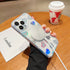 iPhone 13 Pro Love Transparent Fall Prevention Magnetic Suction Case