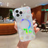 iPhone 13 Pro Love Transparent Fall Prevention Magnetic Suction Case