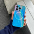 iPhone 13 Pro Max Fashion Gradient Light and Shadow Magnetic Case