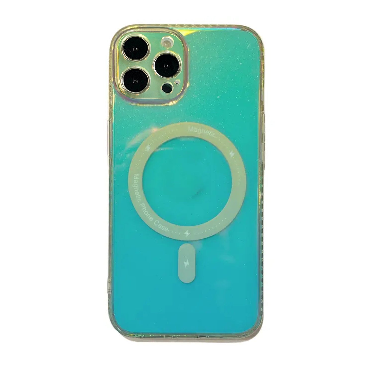 iPhone 13 Pro Max Fashion Gradient Light and Shadow Magnetic Case