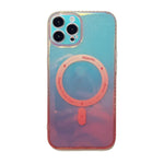 iPhone 13 Pro Max Fashion Gradient Light and Shadow Magnetic Case