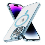 iPhone 13 Pro Shockproof Transparent Magnetic Attraction Protective Phone Case