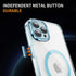 iPhone 13 Pro Shockproof Transparent Magnetic Attraction Protective Phone Case
