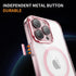 iPhone 13 Pro Max Shockproof Transparent Magnetic Attraction Protective Phone Case