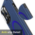 iPhone 13 Pro Max Magnetic Attraction Heavy Duty Military Bumper Case