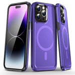 iPhone 13 Pro Magnetic Attraction Heavy Duty Military Bumper Case