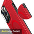 iPhone 13 Pro Max Magnetic Attraction Heavy Duty Military Bumper Case