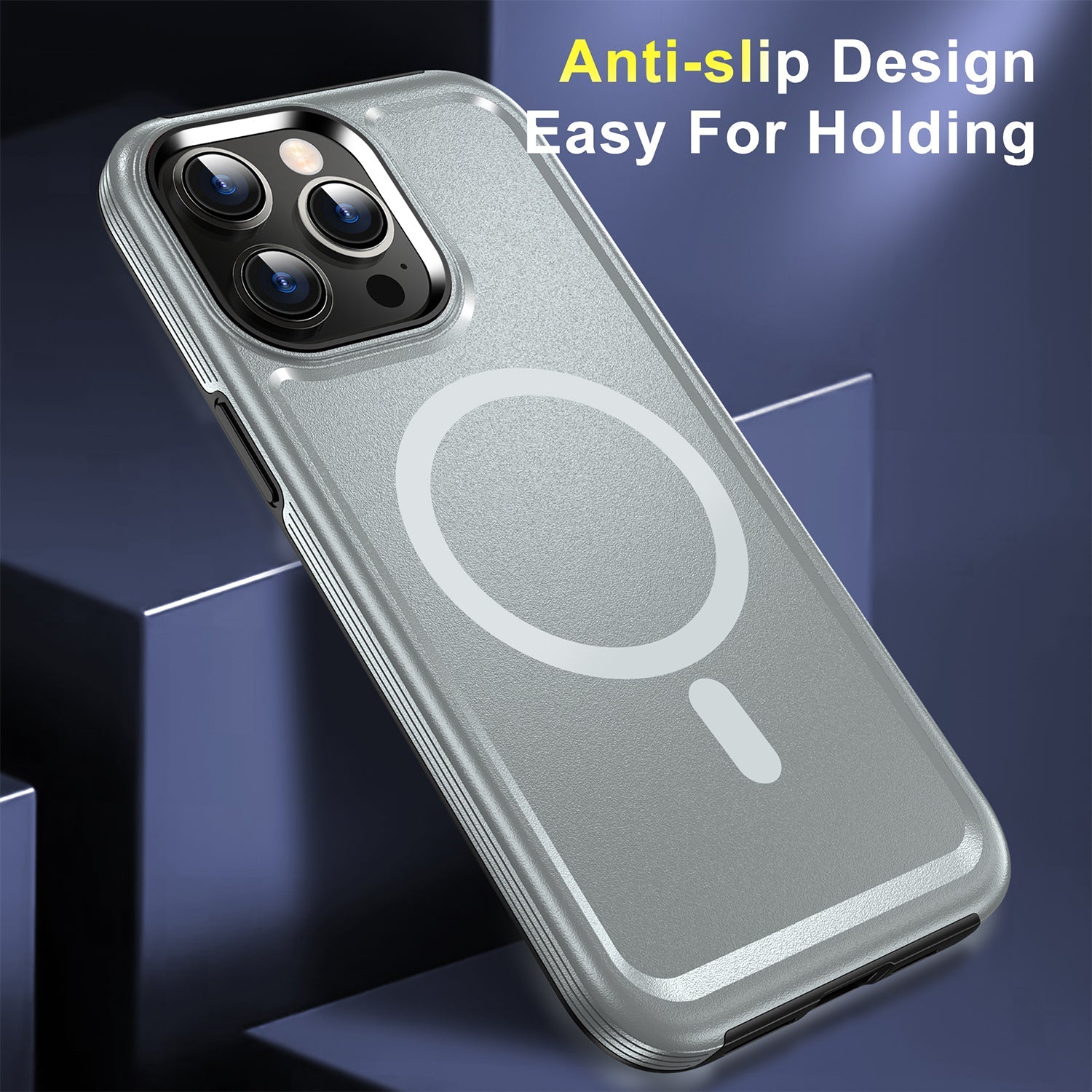 iPhone 13 Pro Magnetic Attraction Heavy Duty Military Bumper Case