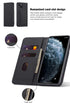 iPhone 15 Flip Leather Sheath Phone Case