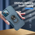 iPhone 15 Kickstand Fully Protected Heavy-Duty Shockproof Case