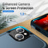 iPhone 15 Kickstand Fully Protected Heavy-Duty Shockproof Case