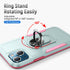 iPhone 15 Kickstand Fully Protected Heavy-Duty Shockproof Case