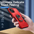 iPhone 15 Kickstand Fully Protected Heavy-Duty Shockproof Case