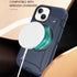 iPhone 15 Wireless magnetic Finger ring buckle bracket Case