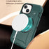 iPhone 15 Wireless magnetic Finger ring buckle bracket Case