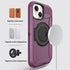 iPhone 15 Wireless magnetic Finger ring buckle bracket Case