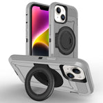 iPhone 15 Wireless magnetic Finger ring buckle bracket Case
