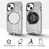 iPhone 15 Wireless magnetic Finger ring buckle bracket Case