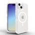 iPhone 14/13 Magnetic Attraction Transparent Full Protection Heavy Phone Case