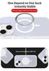 iPhone 14/13 Magnetic Attraction Transparent Full Protection Heavy Phone Case