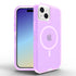 iPhone 15 Magnetic Attraction Transparent Full Protection Heavy Phone Case