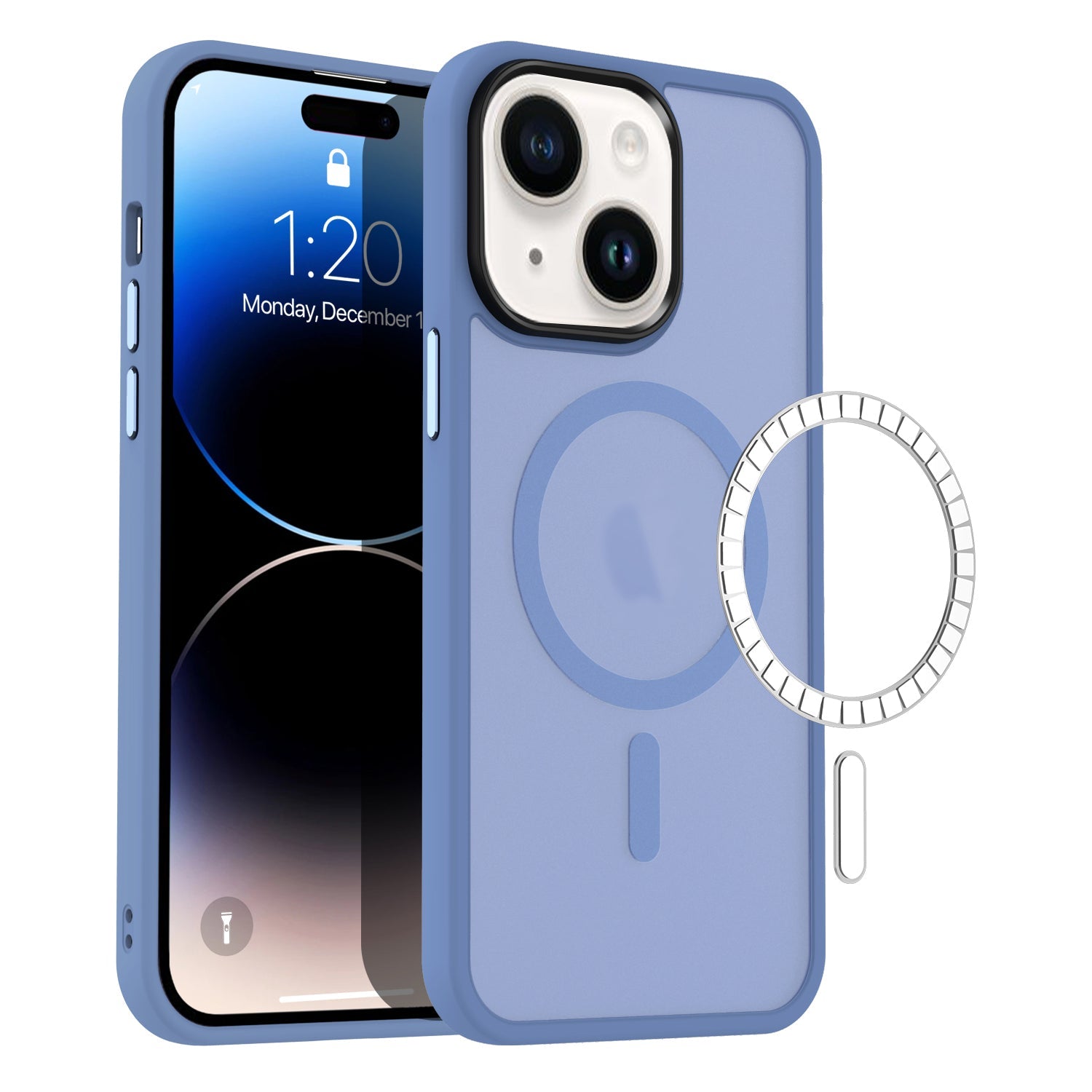 iPhone 14/13 Shockproof With Magnetic Cover Case