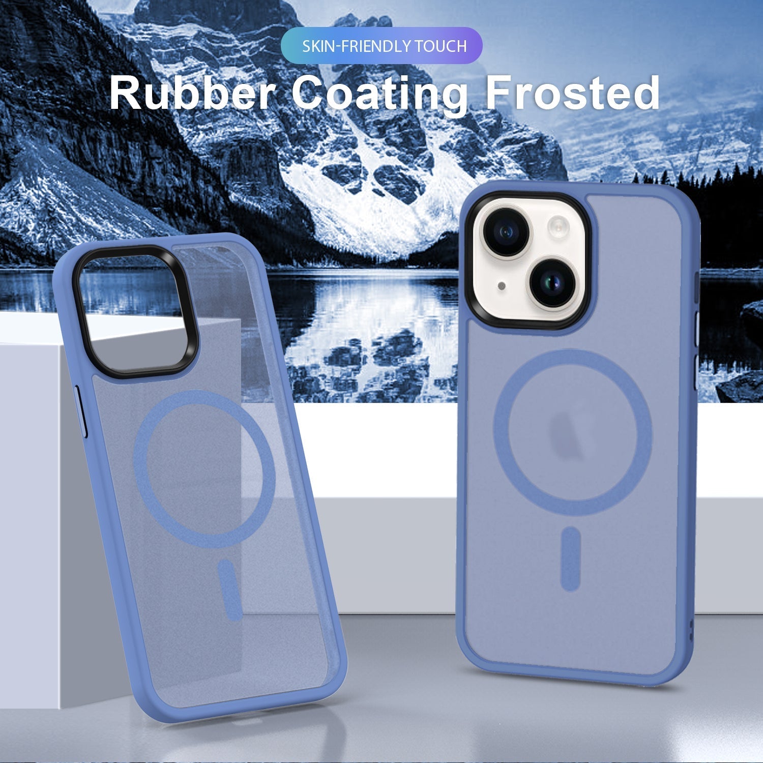 iPhone 14/13 Shockproof With Magnetic Cover Case