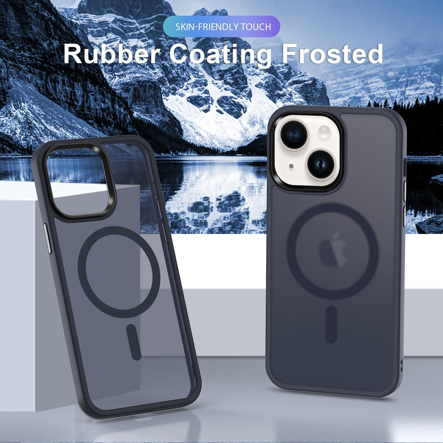 iPhone 14/13 Shockproof With Magnetic Cover Case