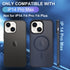 iPhone 14/13 Shockproof With Magnetic Cover Case