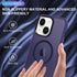 iPhone 14/13 Shockproof With Magnetic Cover Case