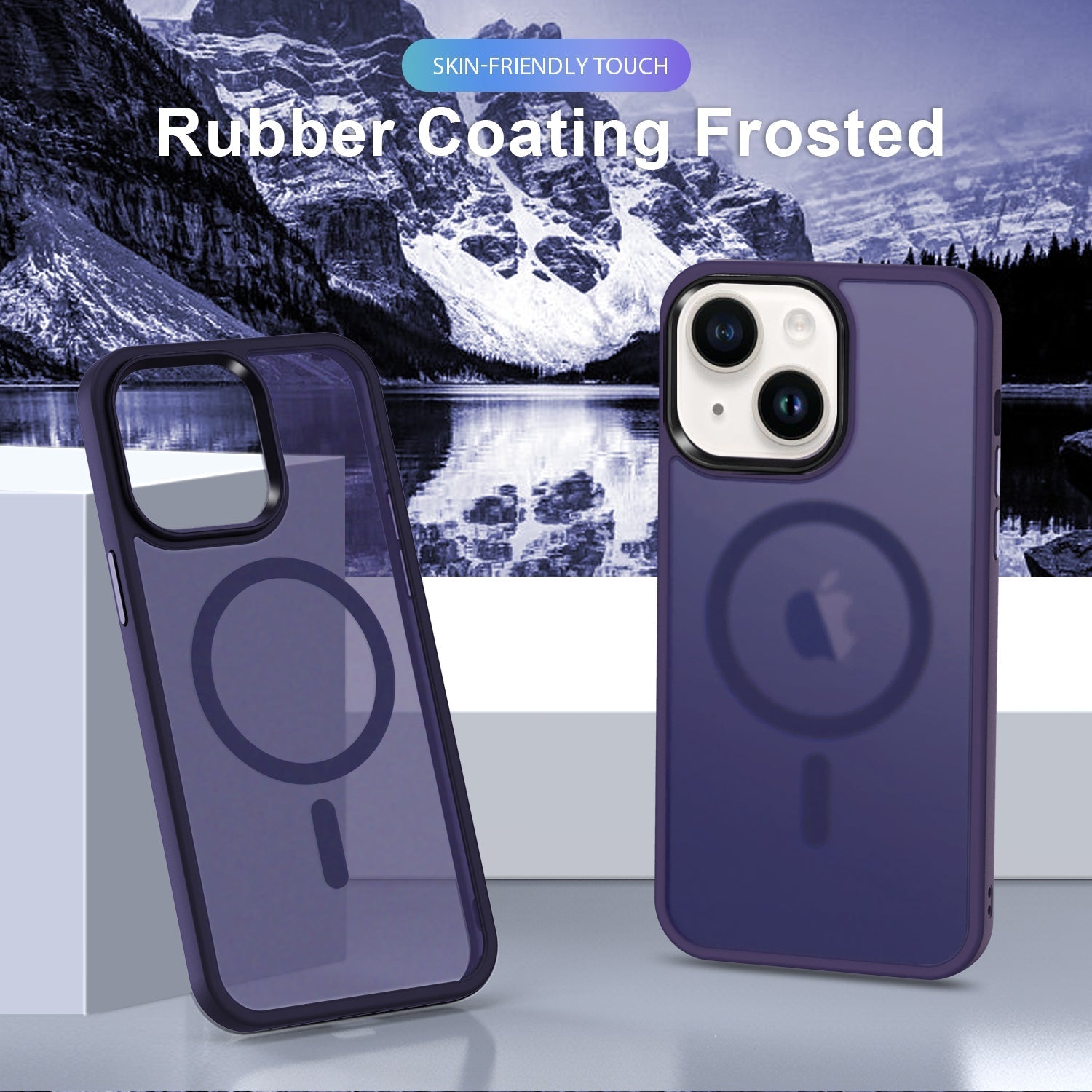 iPhone 14/13 Shockproof With Magnetic Cover Case